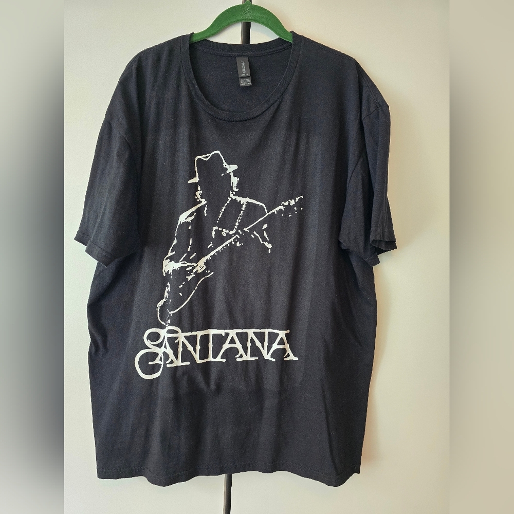 Xxl Black Santana Graphic T-Shirt